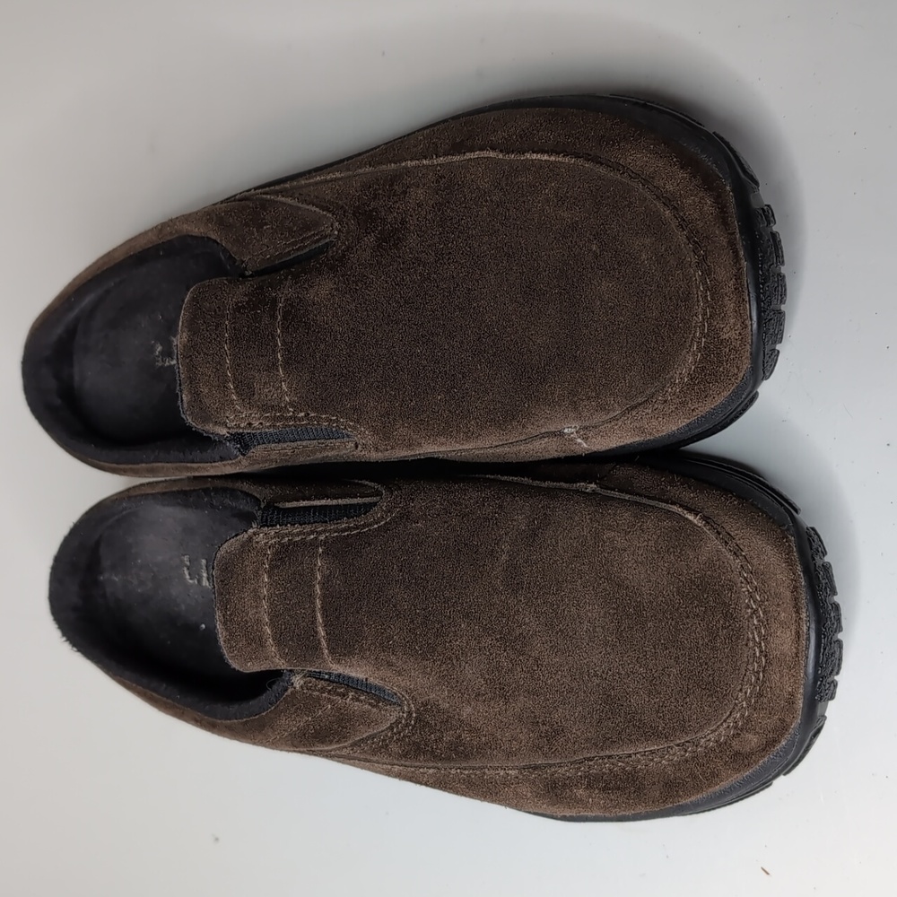 L.L.Bean Women's Brown Suede Casual Comfort Clogs Slip On Loafer Size US…